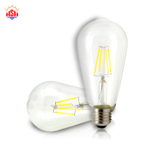 LED filament bulb ST64 light